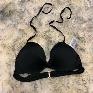 Mossimo swim top size Large black